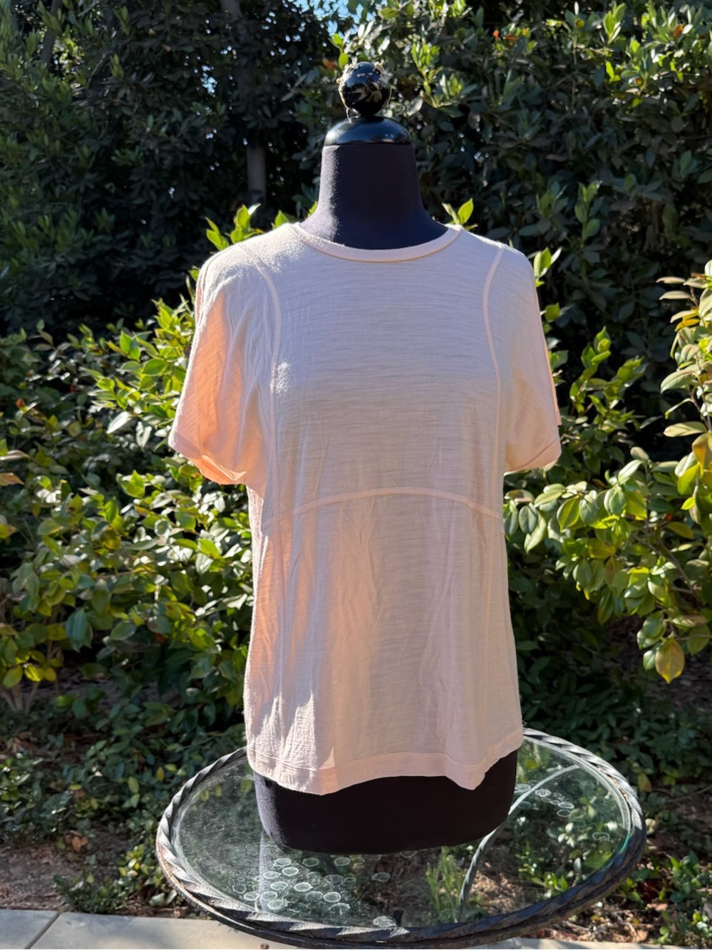 Sweaty Betty cap sleeve "active" T-Shirt - Size UK M